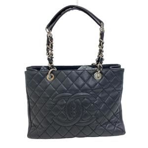 Chanel GST Chain Tote Bag Black